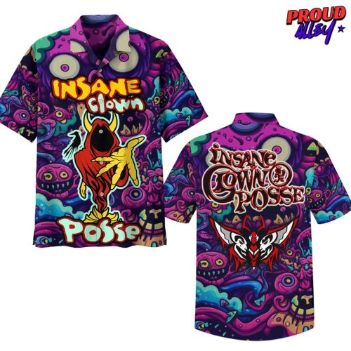 Insane Clown Posse Colorful Limited Edition Hawaiian Shirt