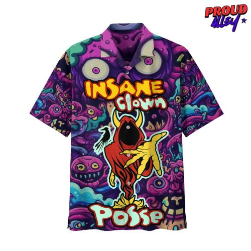 Insane Clown Posse Colorful Limited Edition Hawaiian Shirt