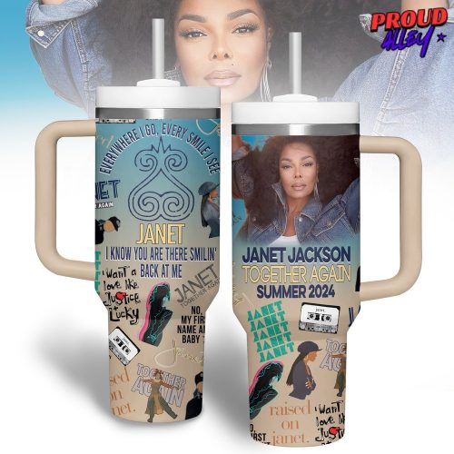 Janet Jackson Together Again Summer 2024 Stanley Tumbler