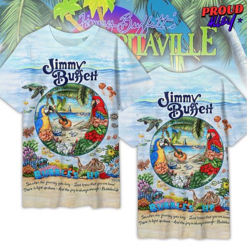 Jimmy Buffett Margaritaville Bubbles Up Premium T-shirt