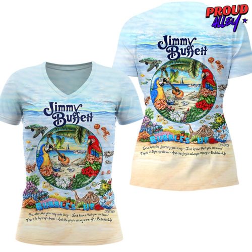 Jimmy Buffett Margaritaville Bubbles Up Premium T-shirt