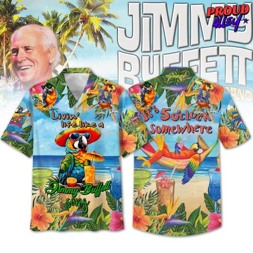 Jimmy Buffett Margaritaville Summer Hawaiian Shirt