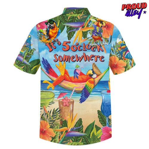 Jimmy Buffet Margaritaville Summer Hawaiian Shirt