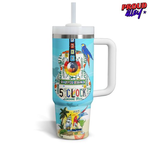 Jimmy Buffett Bubbles Up Stanley Tumbler