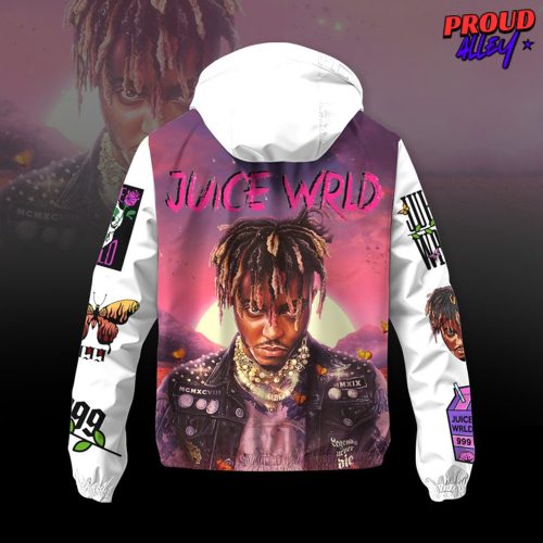 Juice WRLD 999 Windbreaker Outdoor Zipper Hoodie