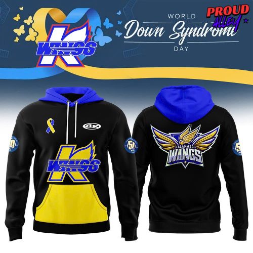 Kalamazoo Wings x World Down Syndrome Special Hoodie