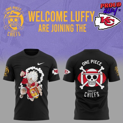 Kansas City Chiefs x One Piece Luffy Gear 5 Special T-Shirt