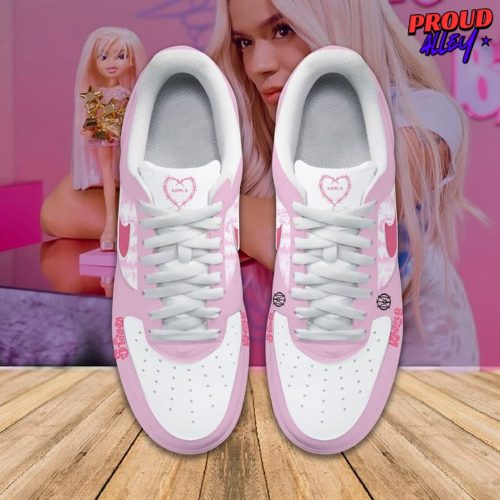 Karol G Barbie Pink Limited Edition Nike Air Force 1