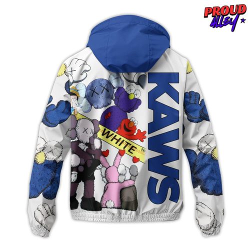 Kaws Collection Windbreaker Outdoor Zipper Hoodie