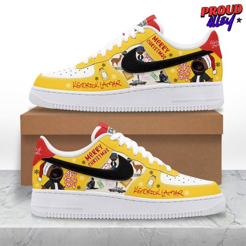 Kendrick Lamar Merry Christmas Special Edition Nike Air Force 1