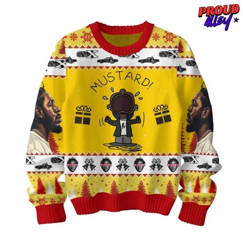 Kendrick Lamar x DJ Mustard Not Like Us Ugly Sweater