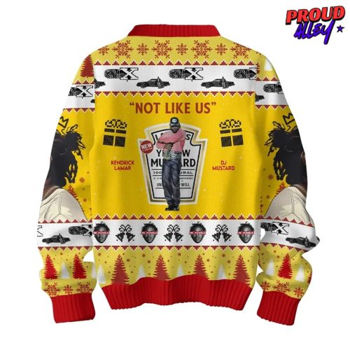 Kendrick Lamar x DJ Mustard Not Like Us Ugly Sweater