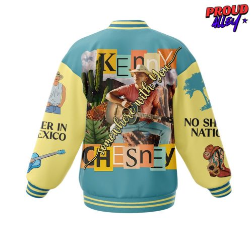 Kenny Chesney Somewhere With You Varsity Jacket