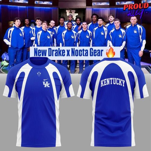 Kentucky Wildcats New Drake x Nocta Gear T-Shirt