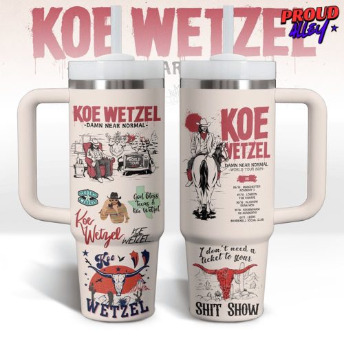 Koe Wetzel Damn Near Normal Stanley Tumbler