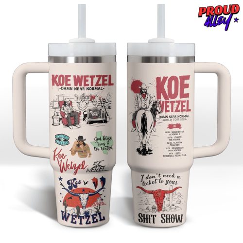 Koe Wetzel Damn Near Normal Stanley Tumbler