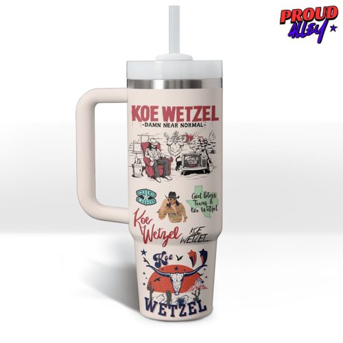 Koe Wetzel Damn Near Normal Stanley Tumbler Cup