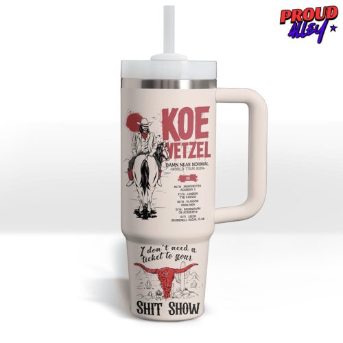 Koe Wetzel Damn Near Normal Stanley Tumbler Cup