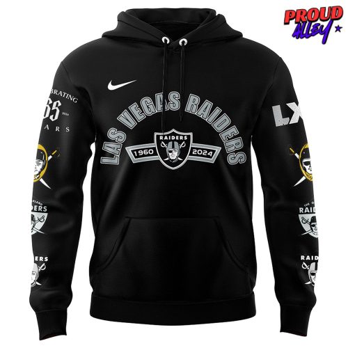 Las Vegas Raiders 65th Anniversary Hoodie