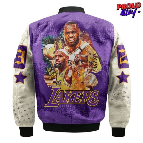 LeBron James 40K Career Points Bomber Jacket