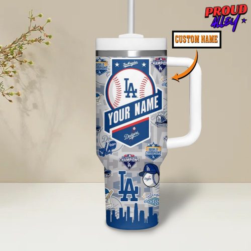 Los Angeles Dodgers Baseball Stanley Tumbler 40oz