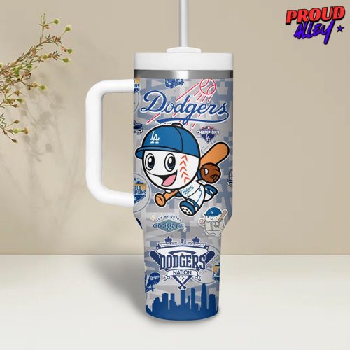 Los Angeles Dodgers Baseball Stanley Tumbler 40oz