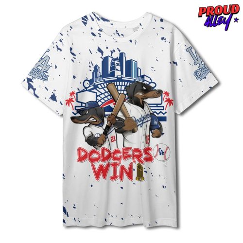 Los Angeles Dodgers Win Premium T-shirt