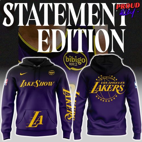 Los Angeles Lakers Statement 2025 Edition Hoodie