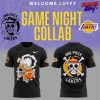 Los Angeles Lakers x One Piece Gear 5 Yellow T-Shirt