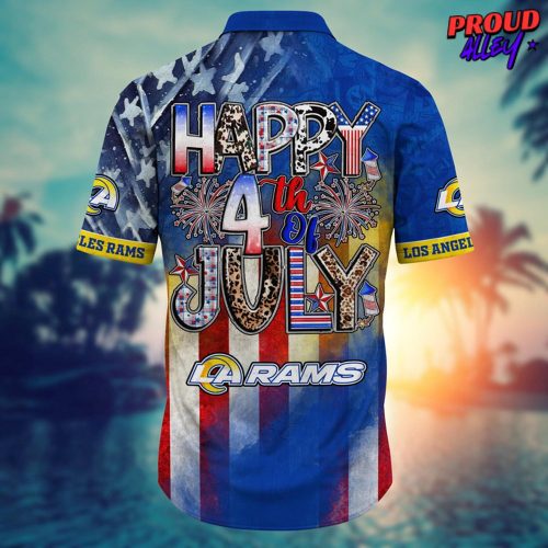 Los Angeles Rams NFL Happy 4th of July T-shirt