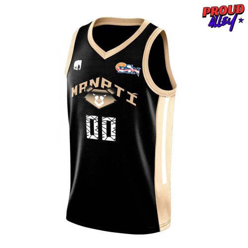 Los Osos de Manatí 2024 Black Basketball Jersey