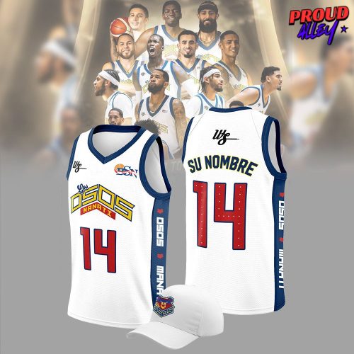 Los Osos de Manatí 2024 White Basketball Jersey