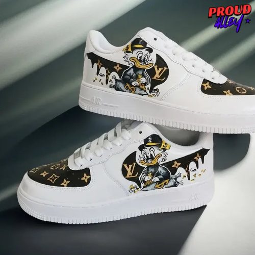 MC Duck x Louis Vuitton Limited Edition Air Force 1