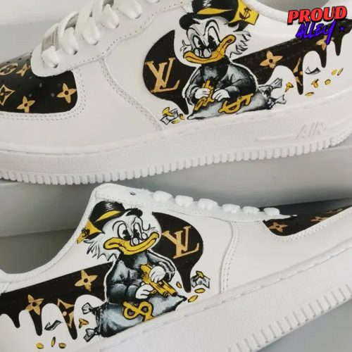 MC Duck x Louis Vuitton Limited Edition Air Force 1