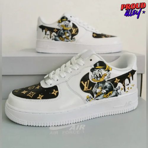 MC Duck x Louis Vuitton Limited Edition Air Force 1