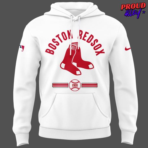 MLB Boston Red Sox Classic Logo Baseball Hoodie