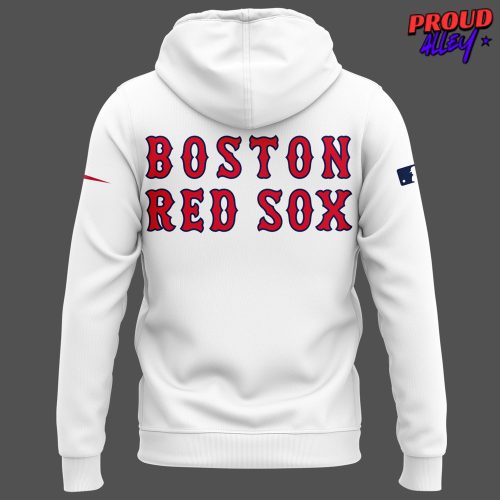 MLB Boston Red Sox Classic Logo Baseball Hoodie