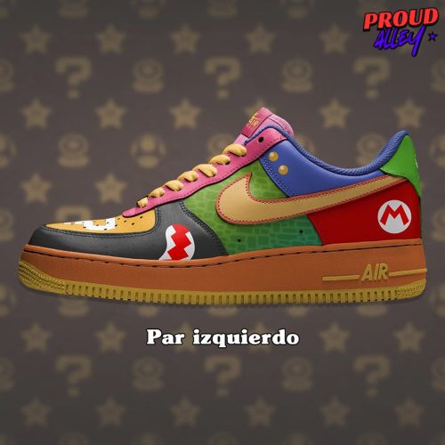 Mario Bros Collage Limited Edition Air Force 1