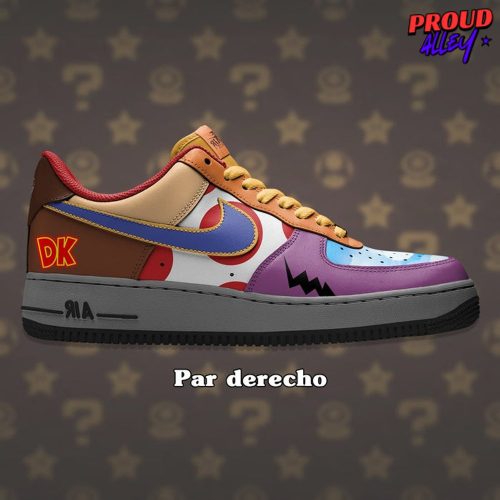 Mario Bros Collage Limited Edition Air Force 1