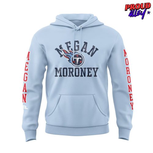 Megan Moroney x Tennessee Titans Luv Ya Blue Hoodie