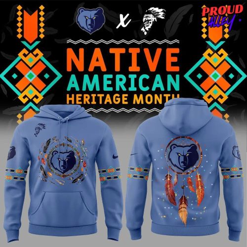 Memphis Grizzlies Native American Heritage Month Special Hoodie