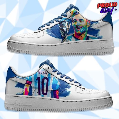 Messi Argentina GOAT Football Limited Edition Air Force 1