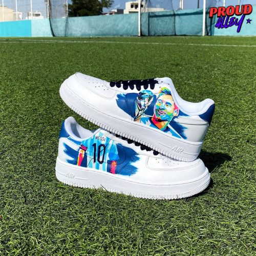 Messi Argentina Goat Football Limited Edition Air Force 1