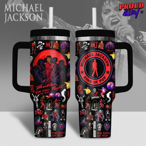 Michael Jackson King Of Pop Stanley Tumbler Cup