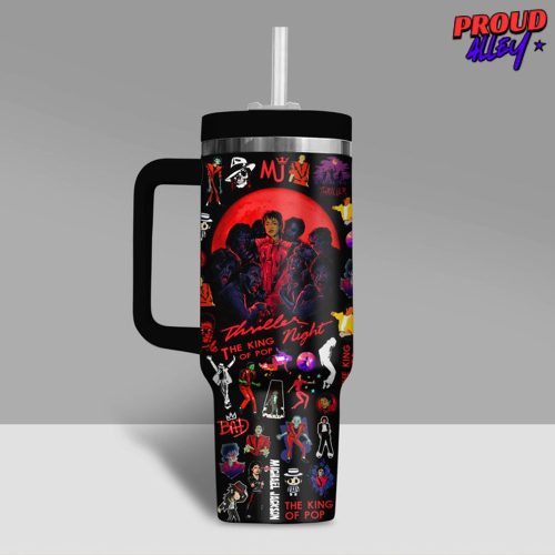 Michael Jackson King Of Pop Stanley Tumbler Cup