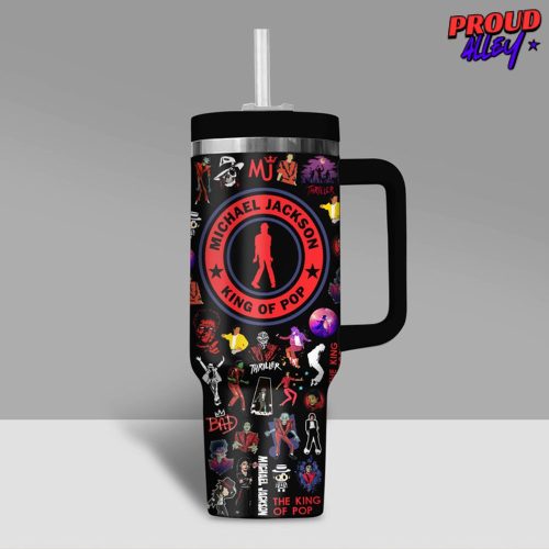 Michael Jackson King Of Pop Stanley Tumbler Cup