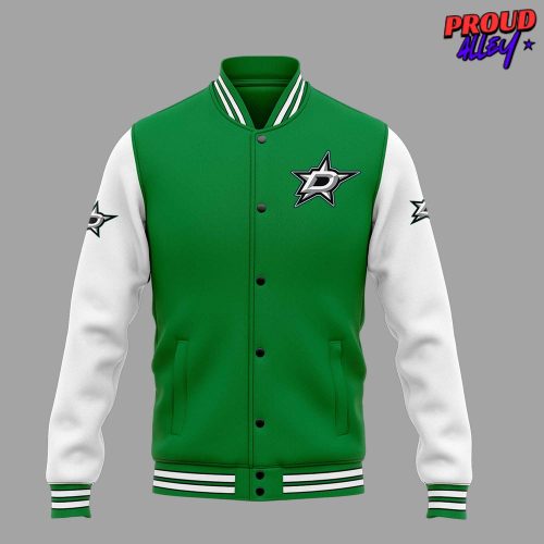 Mike Modano Dallas Stars Hockey Baseball Jacket