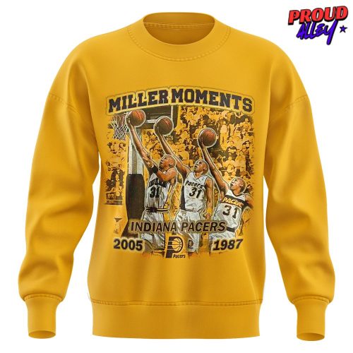 Miller Moments Indiana Pacers Limited Edition Sweatshirt