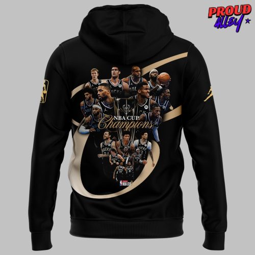 Milwaukee Bucks 2024 NBA CUP Champions Hoodie