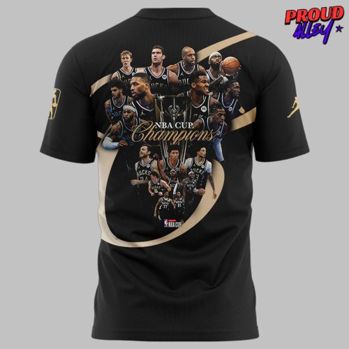 Milwaukee Bucks 2024 NBA CUP Champions TShirt